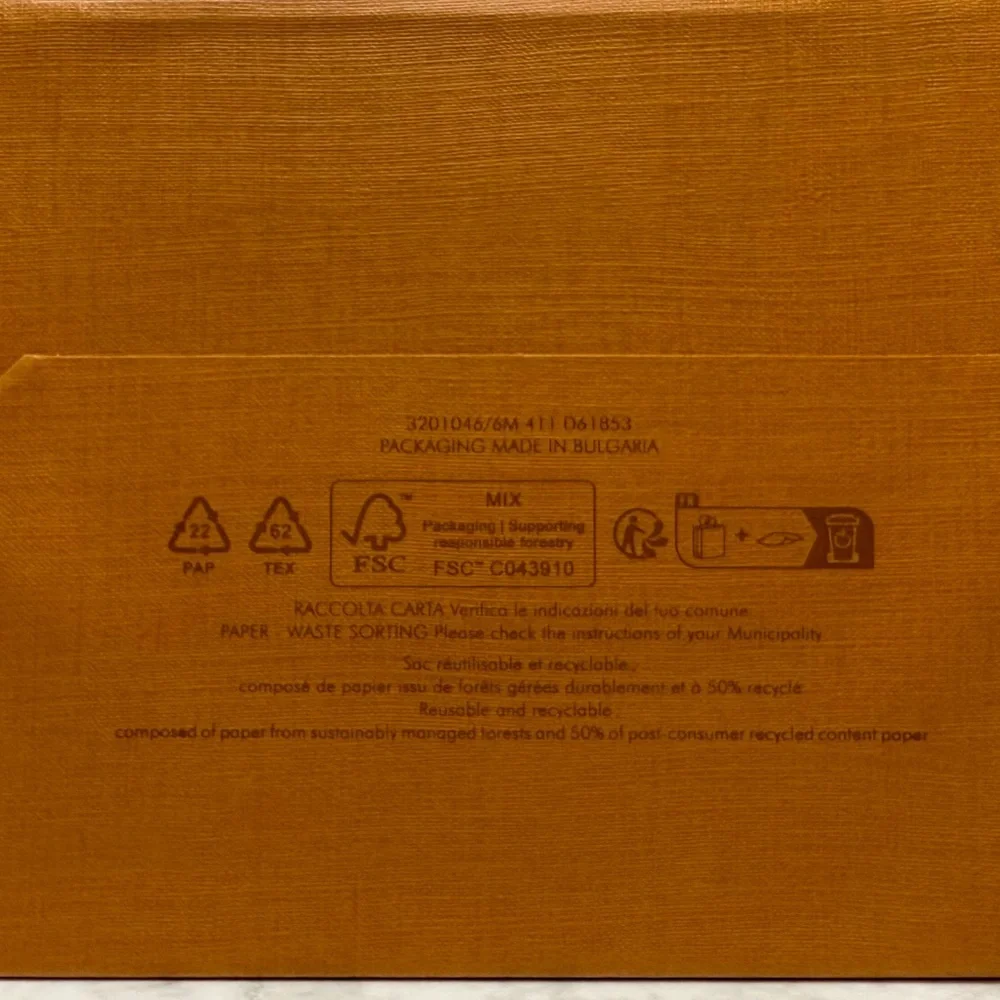 Authentic Louis Vuitton Large Shopping Bag – Orange with Blue Handles